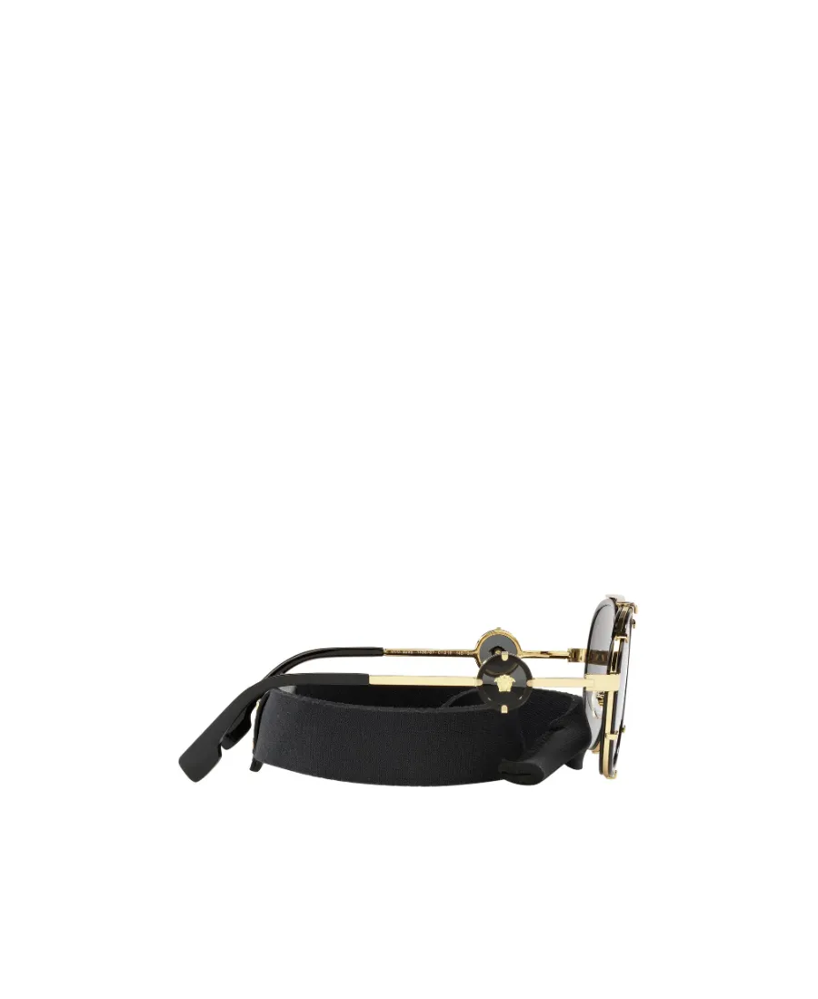 Versace Eyewear Aviator Frame Sunglasses