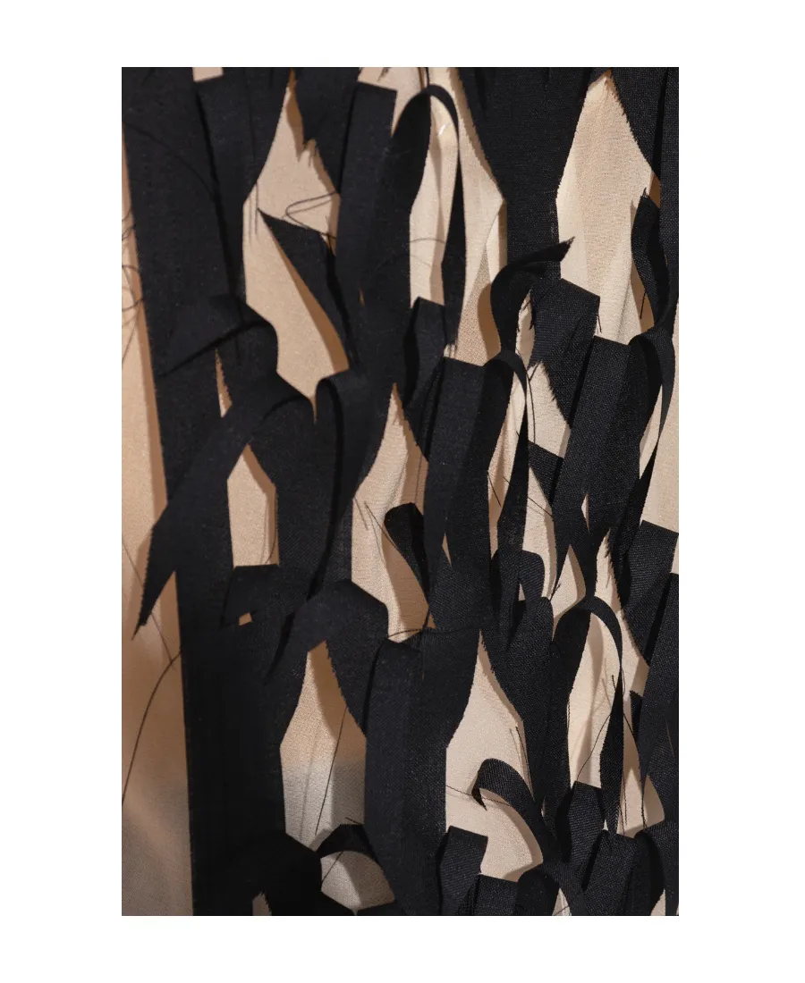 Maison Margiela Cut-Out Sleeveless Crewneck Blouse