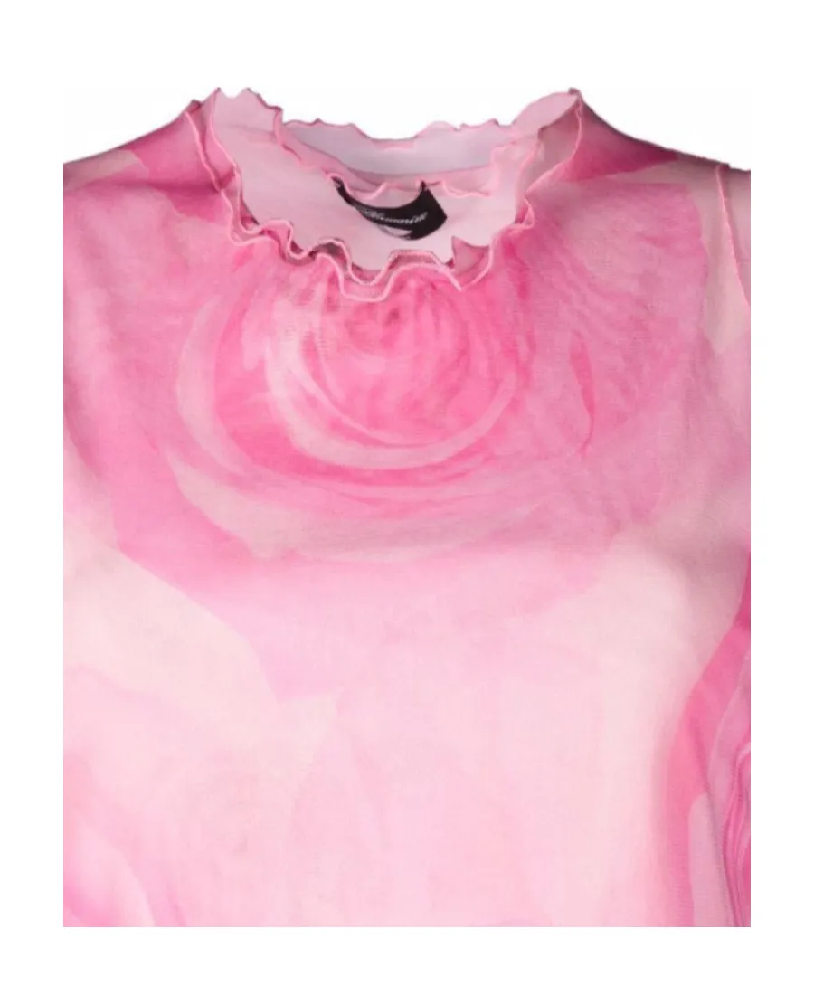Rose-Print Tank Top