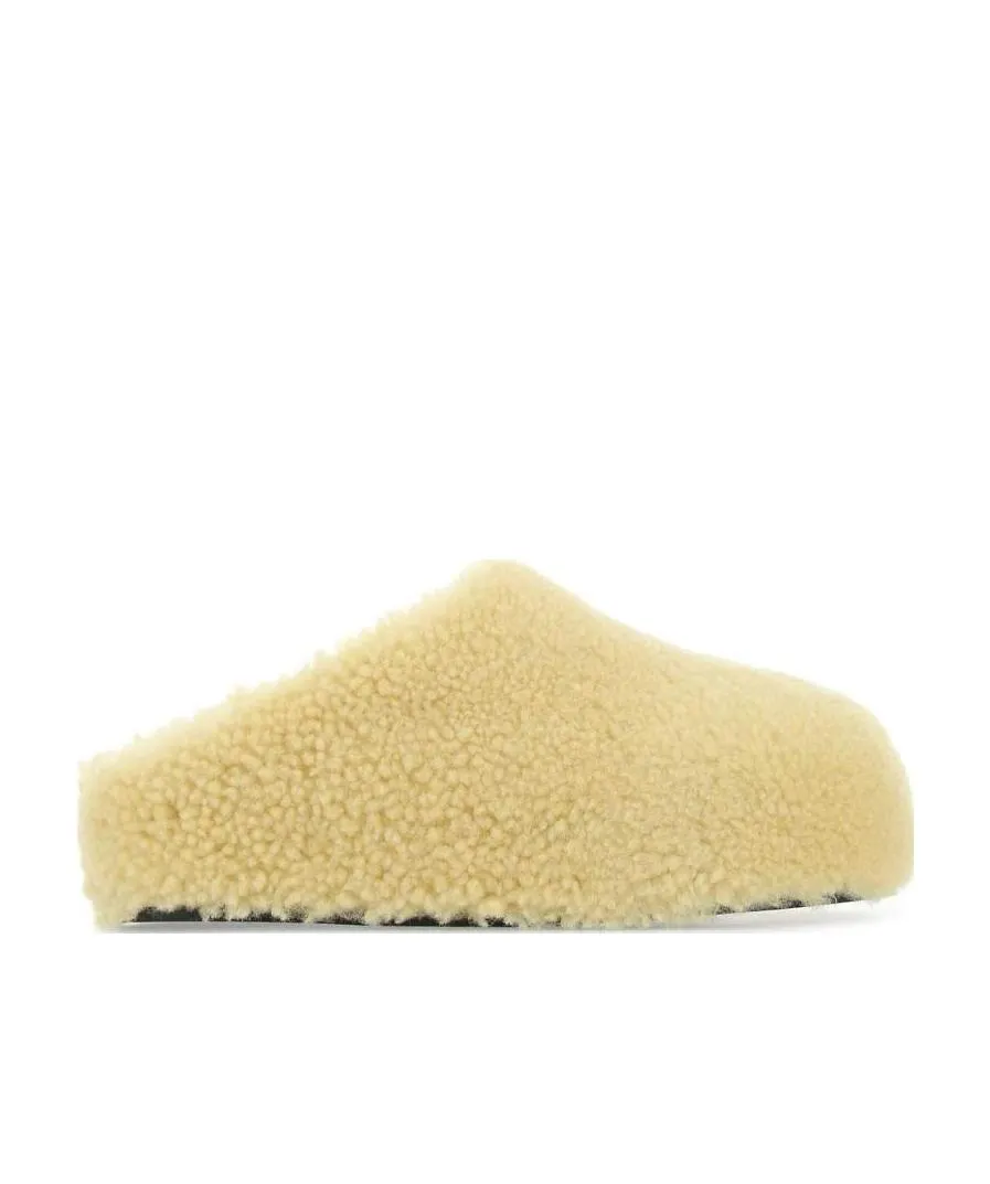 Logo Leaking Heel Muller Shoes