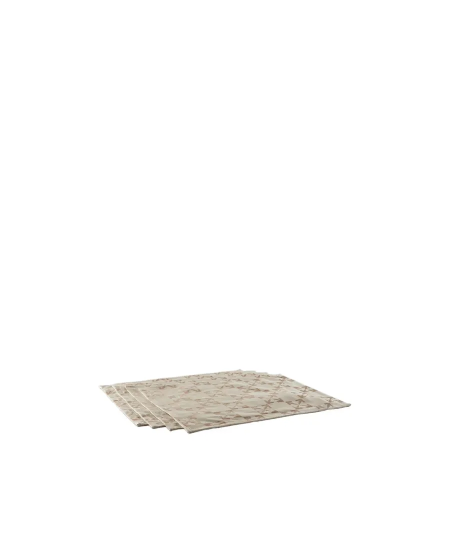 Set Of Four Arrows Pattern Place Mats