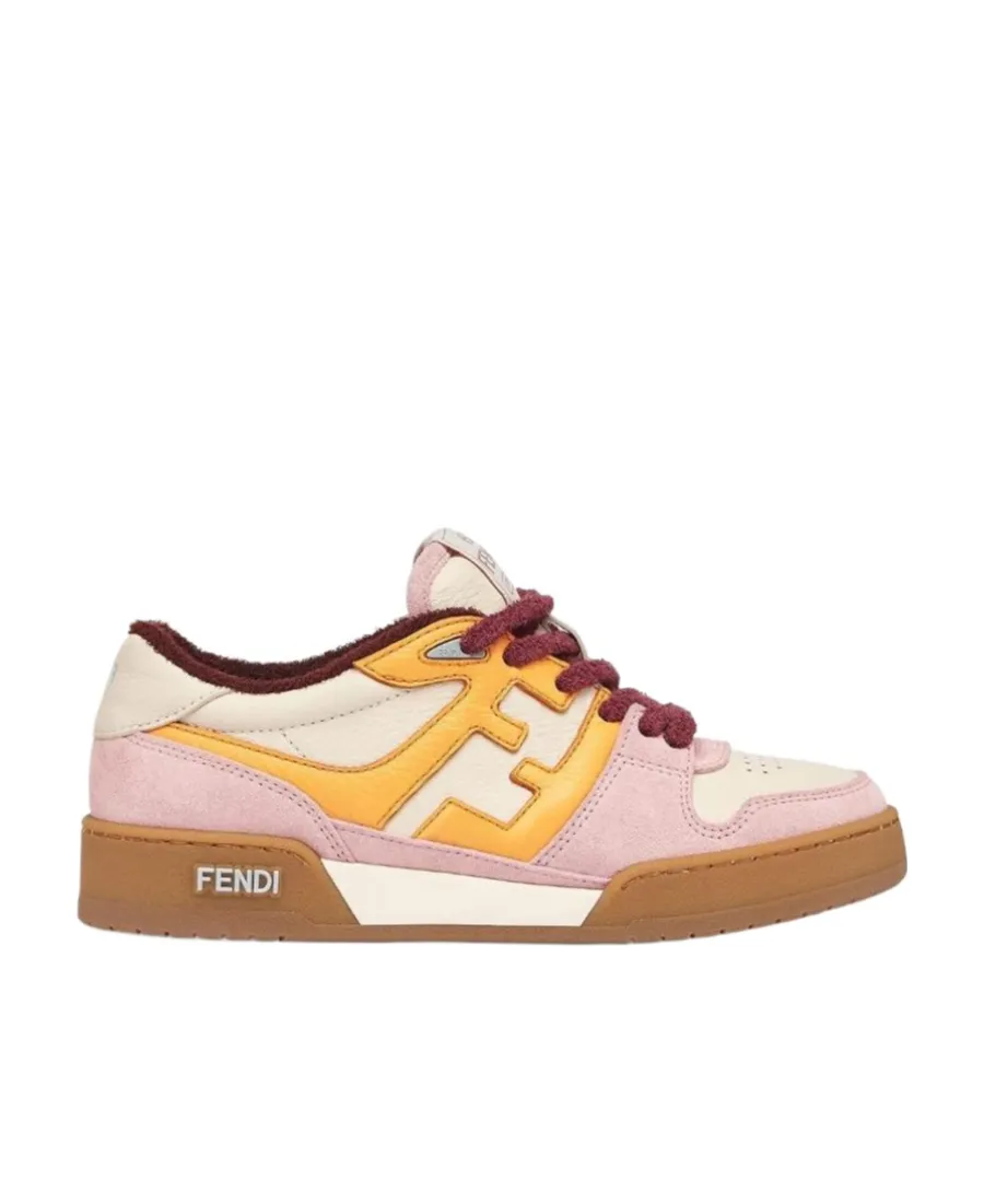 Pink Suede Low-Tops