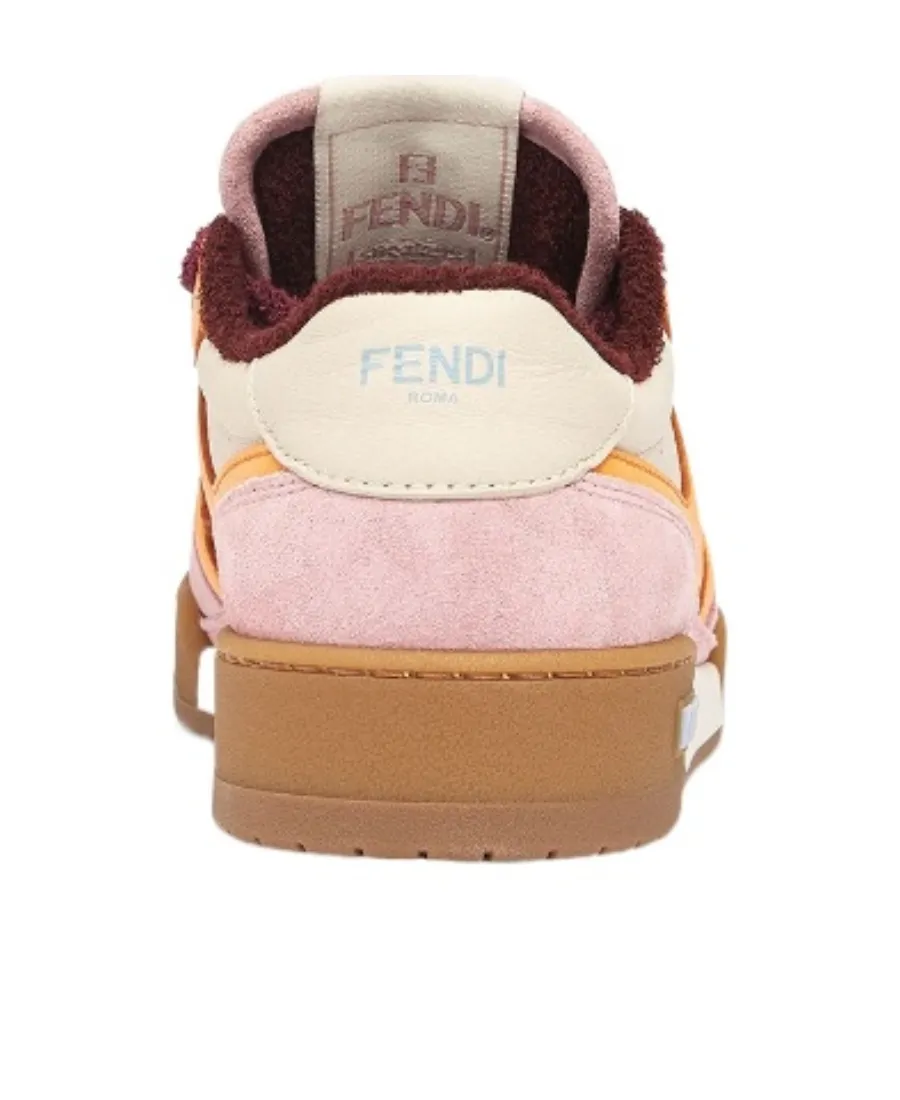 Pink Suede Low-Tops