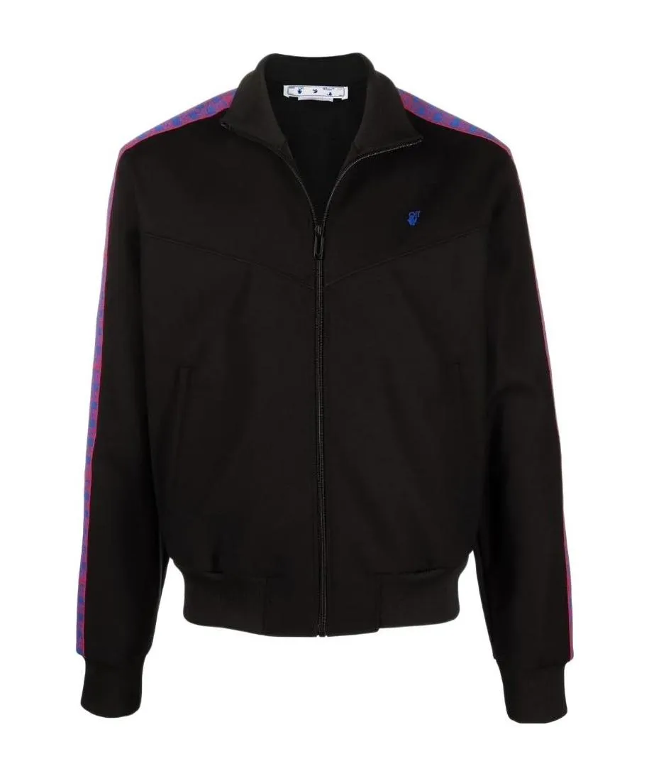 Arrows-Embroidered Track Jacket
