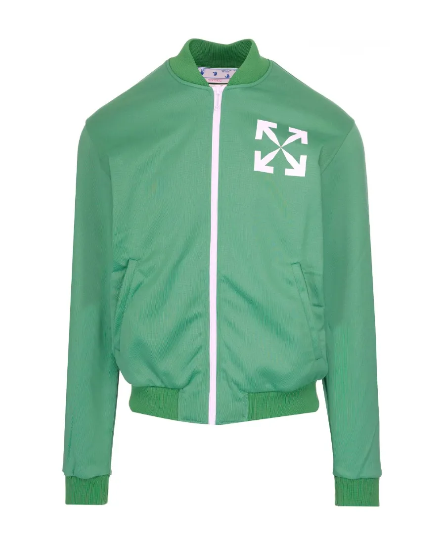 Arrows-Print Track Jacket