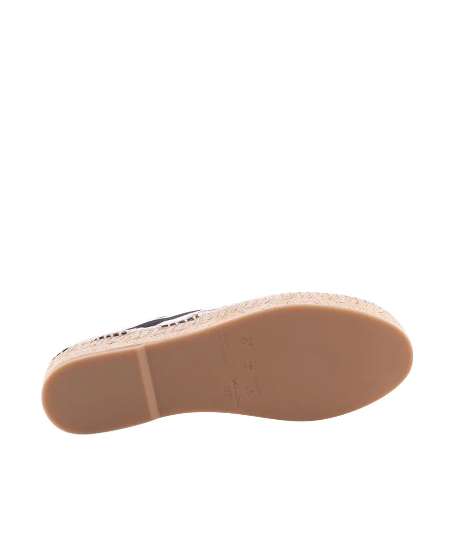 Diag-Stripe Print Espadrilles