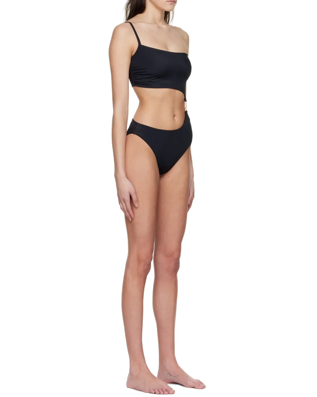 Greca Cut-Out Swimsuit