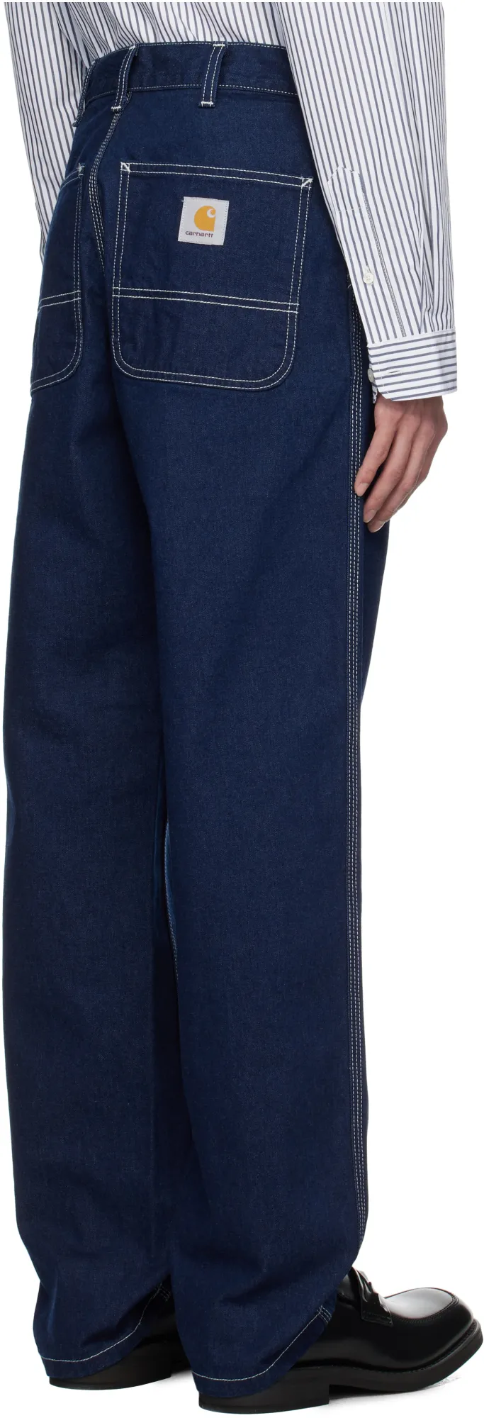 Simple Straight-Leg Jeans