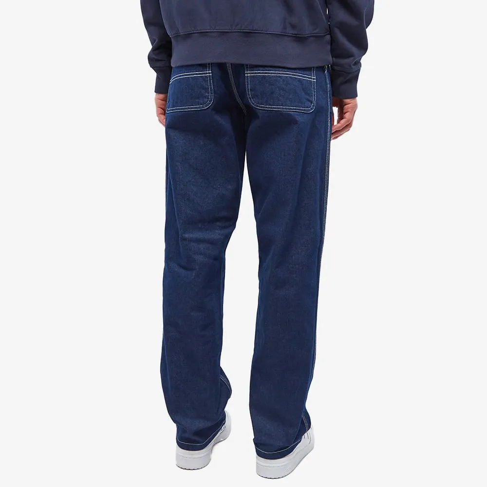 Simple Straight-Leg Jeans