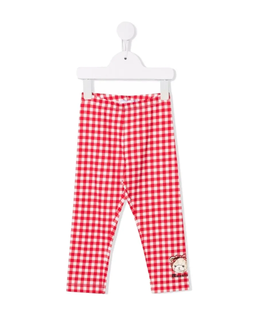 Logo Checked Pants