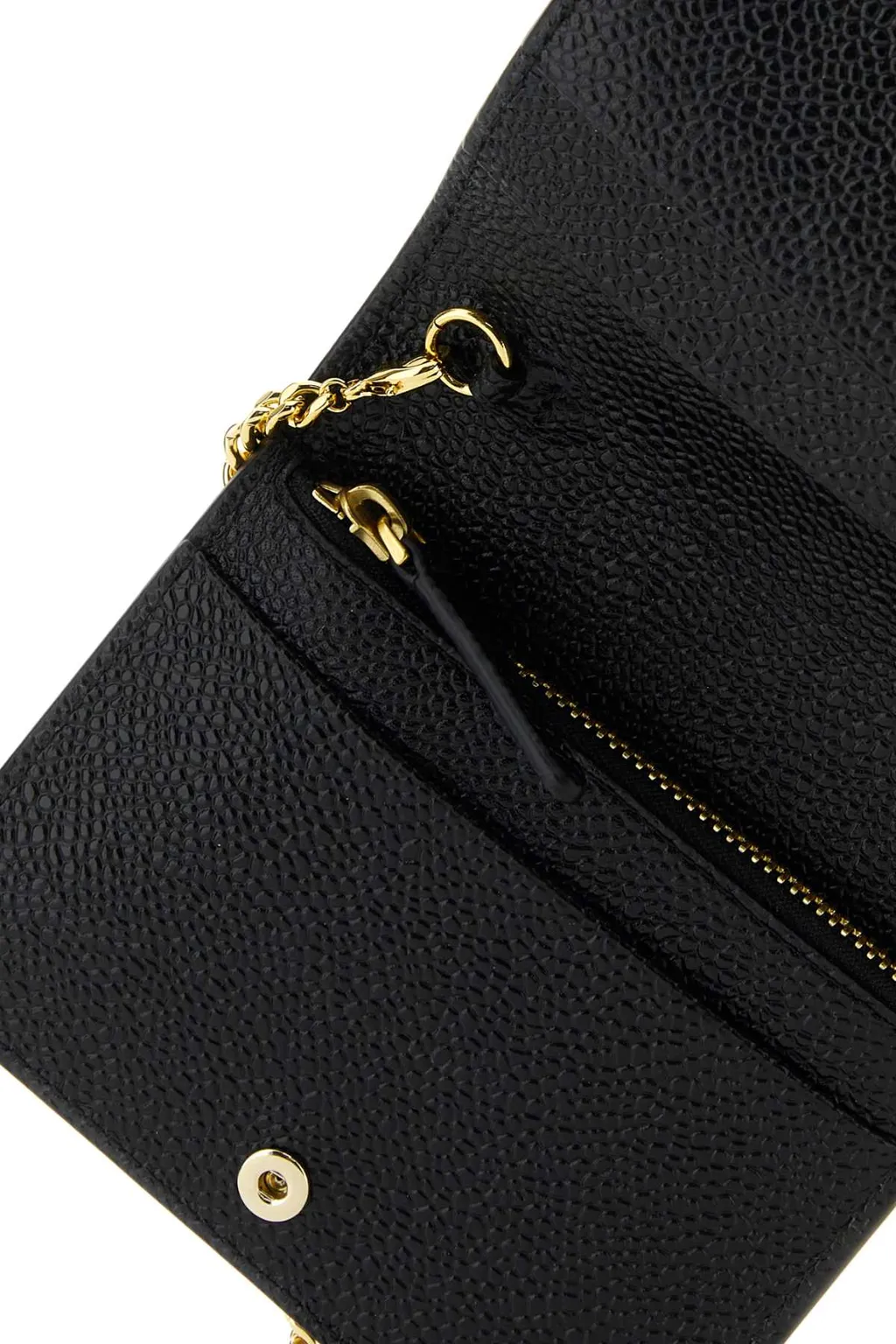 Thom Browne Rwb Stripe Strapped Wallet