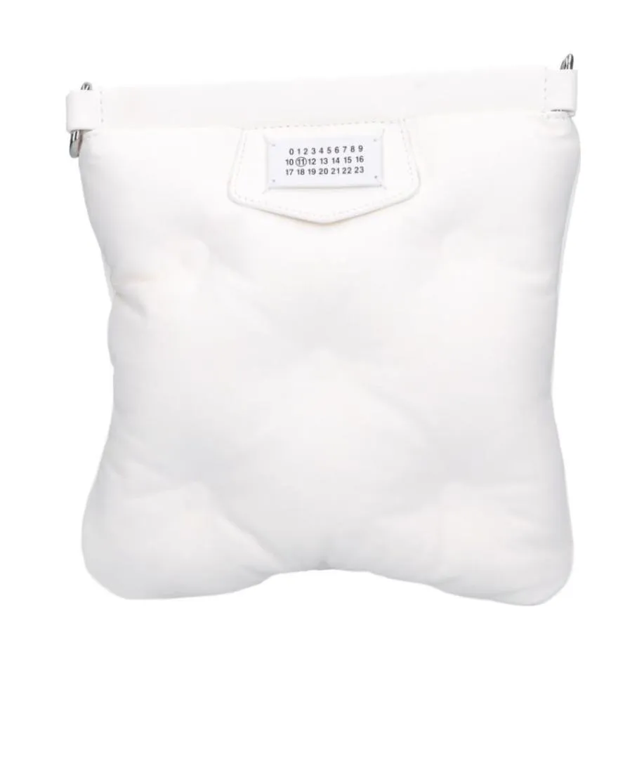 Maison Margiela Glam Slam Logo Patch Messenger Bag
