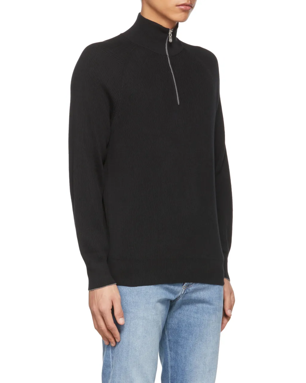 Brunello Cucinelli High Neck Knitted Jumper