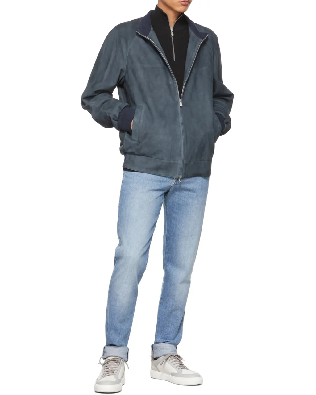 Brunello Cucinelli High Neck Knitted Jumper