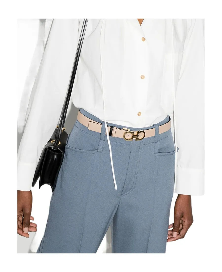 Donna Logo-Plaque Reversible Belt