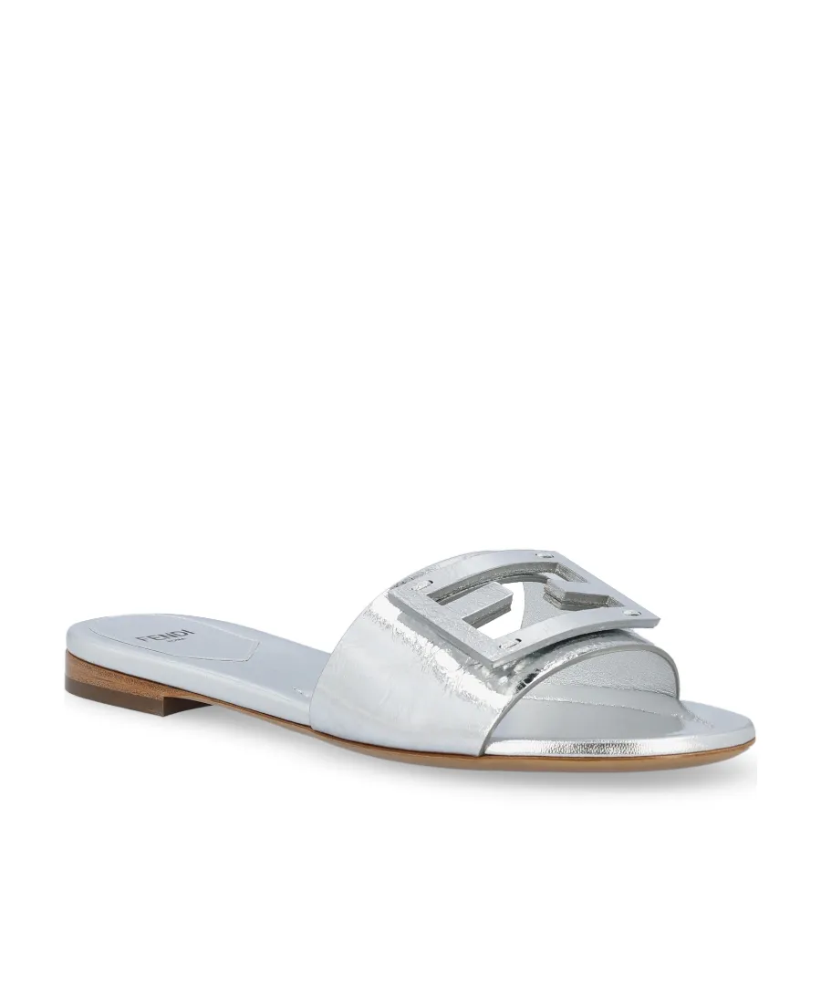 Fendi Baguette Wide Band Slides