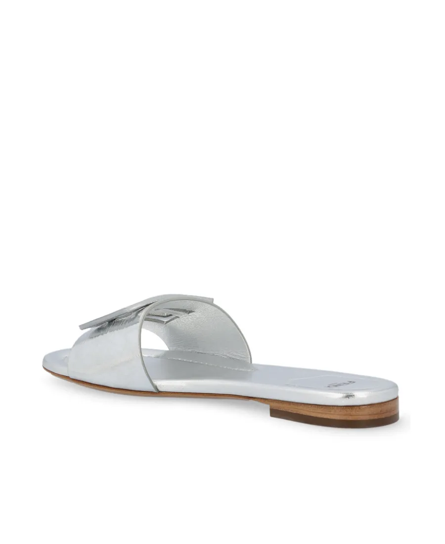 Fendi Baguette Wide Band Slides