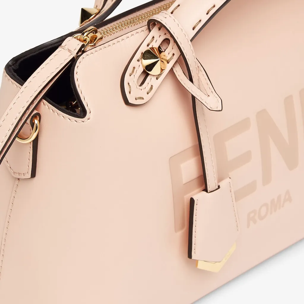 Debossed Logo Shoulder Bag
