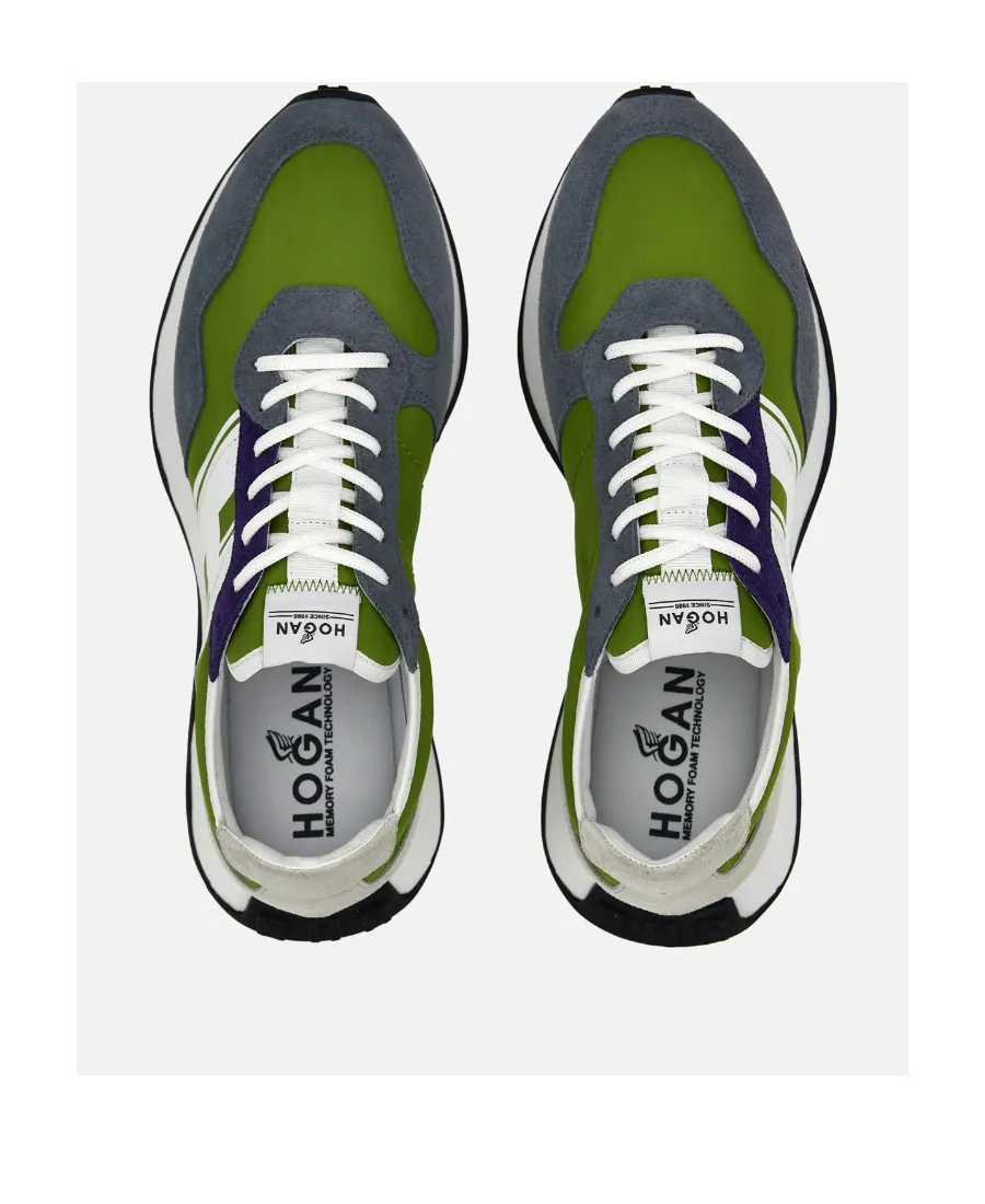 Logo Panelled Sneakers
