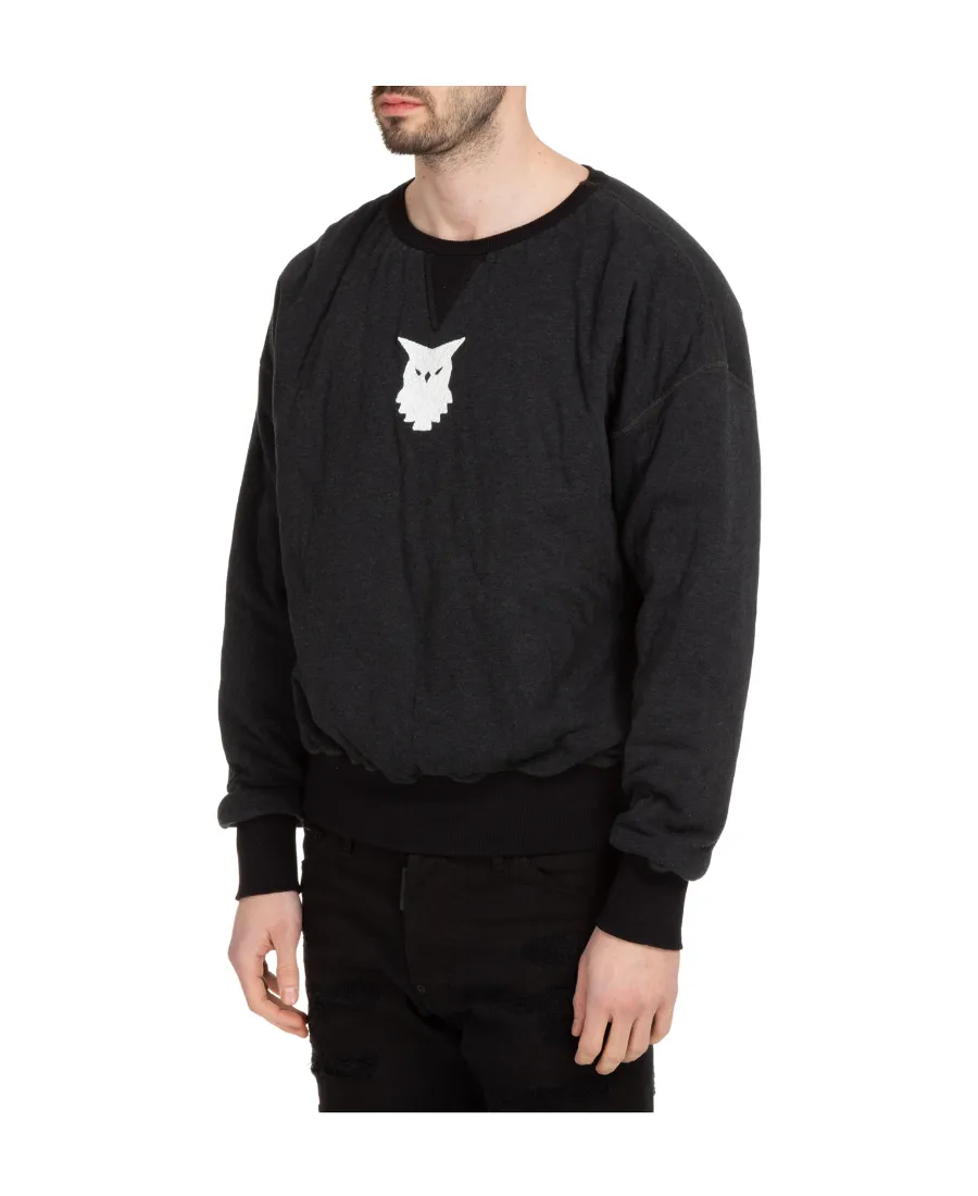 Animal Totem Patch-Detail Sweatshirt