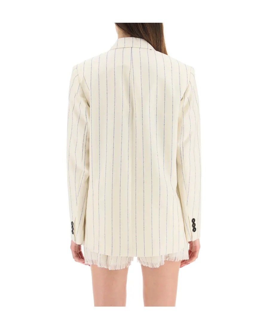 Marni Pinstriped Fresco Blazer