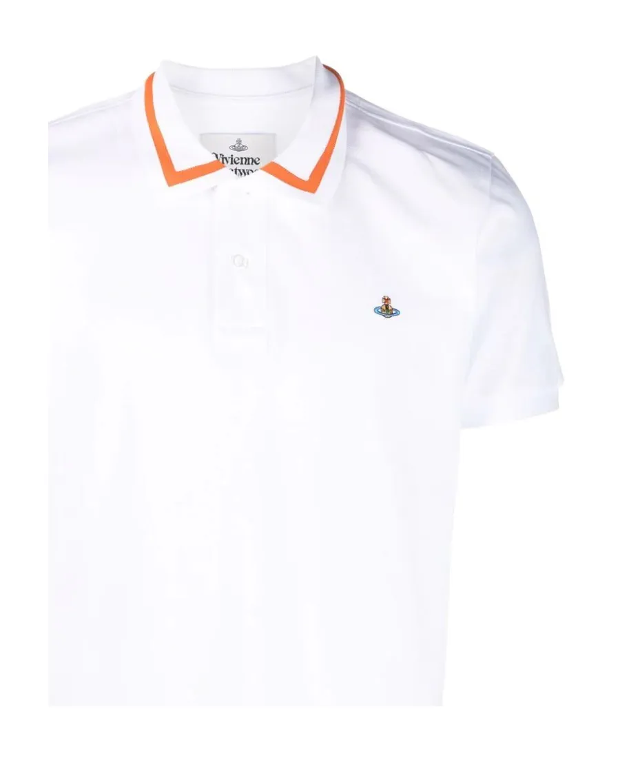 Orb-Embroidered Polo Shirt