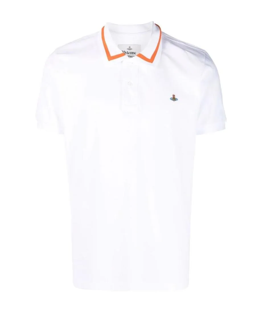 Orb-Embroidered Polo Shirt
