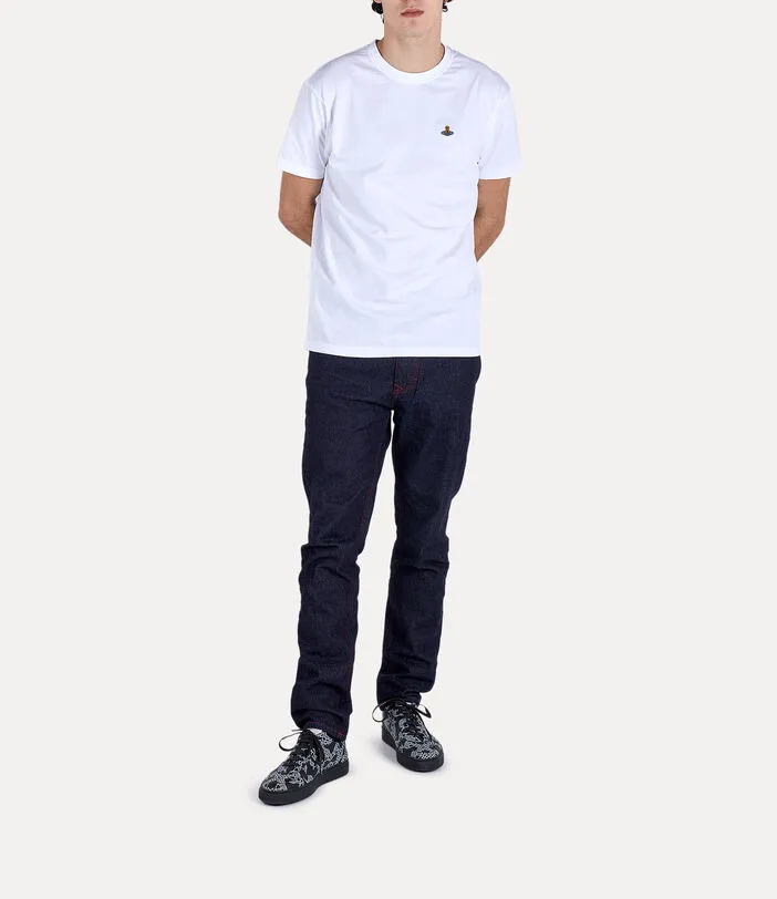 Vivienne Westwood Orb Embroidered Crewneck T-Shirt