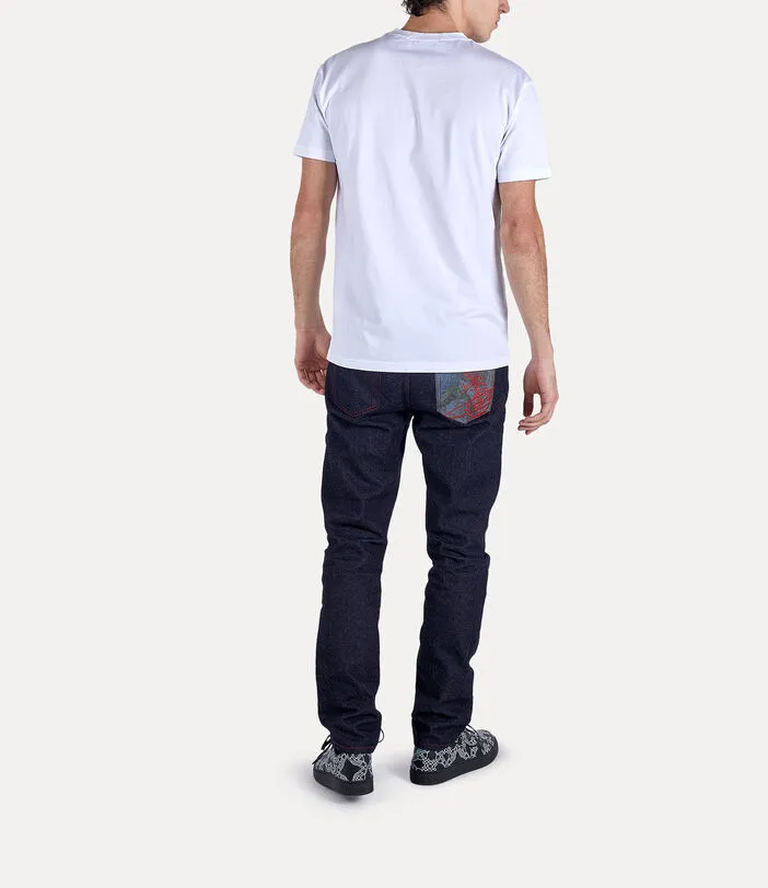 Vivienne Westwood Orb Embroidered Crewneck T-Shirt