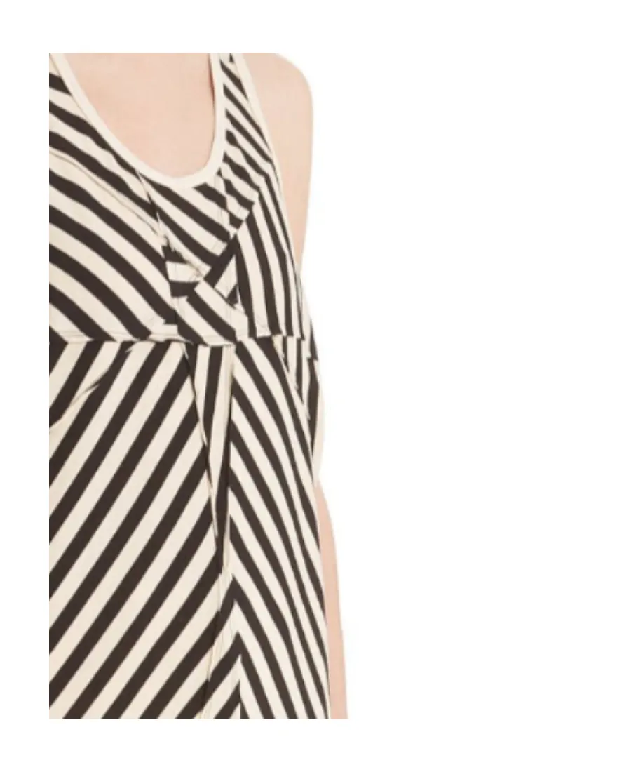 Rick Owens Drkshdw Striped Crewneck Tank Top