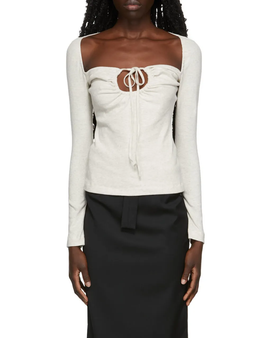 Square Collar T-Shirt