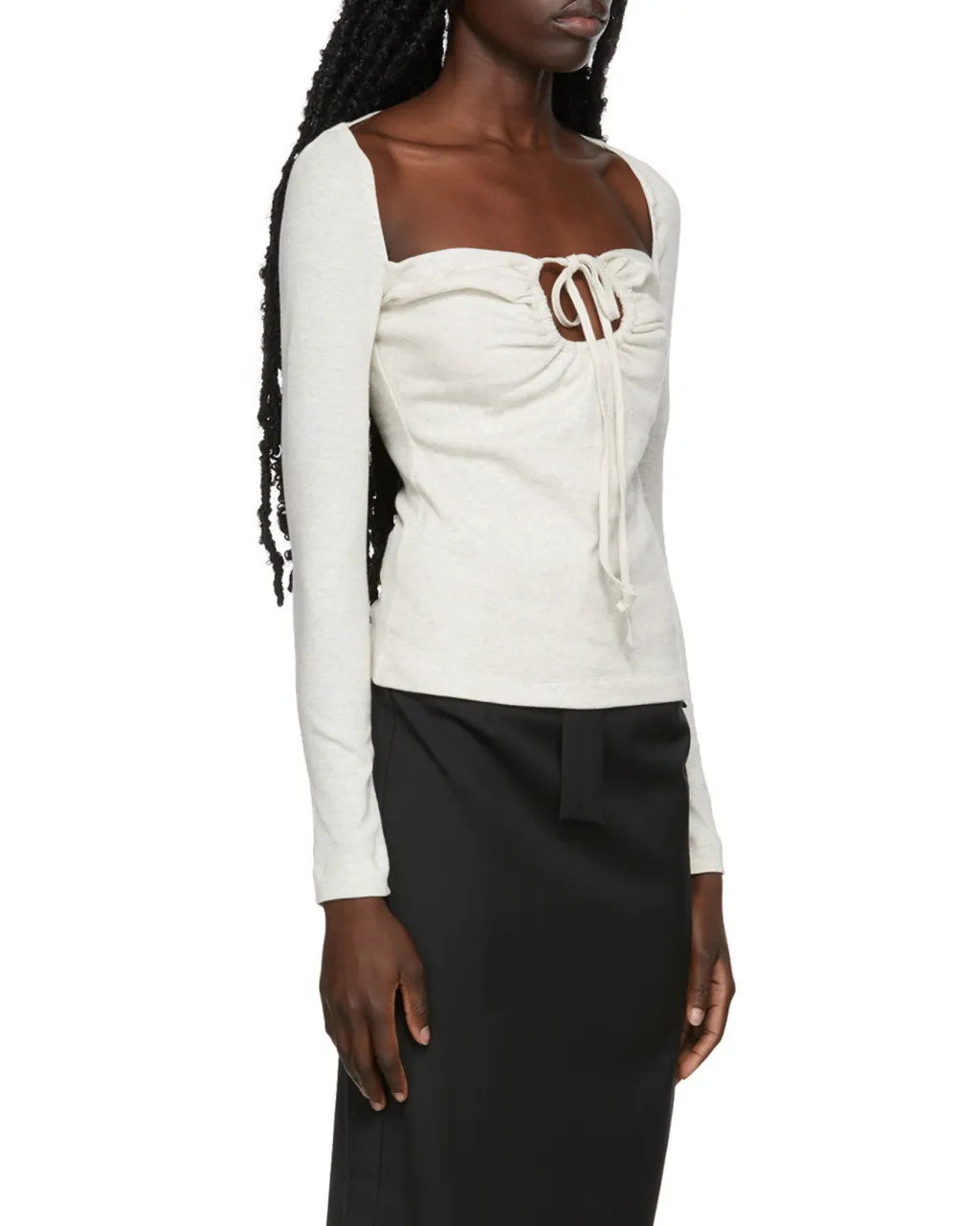 Square Collar T-Shirt