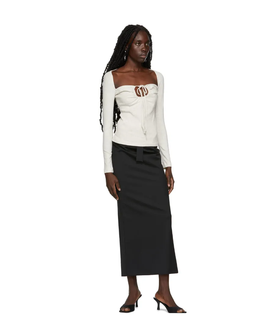 Square Collar T-Shirt