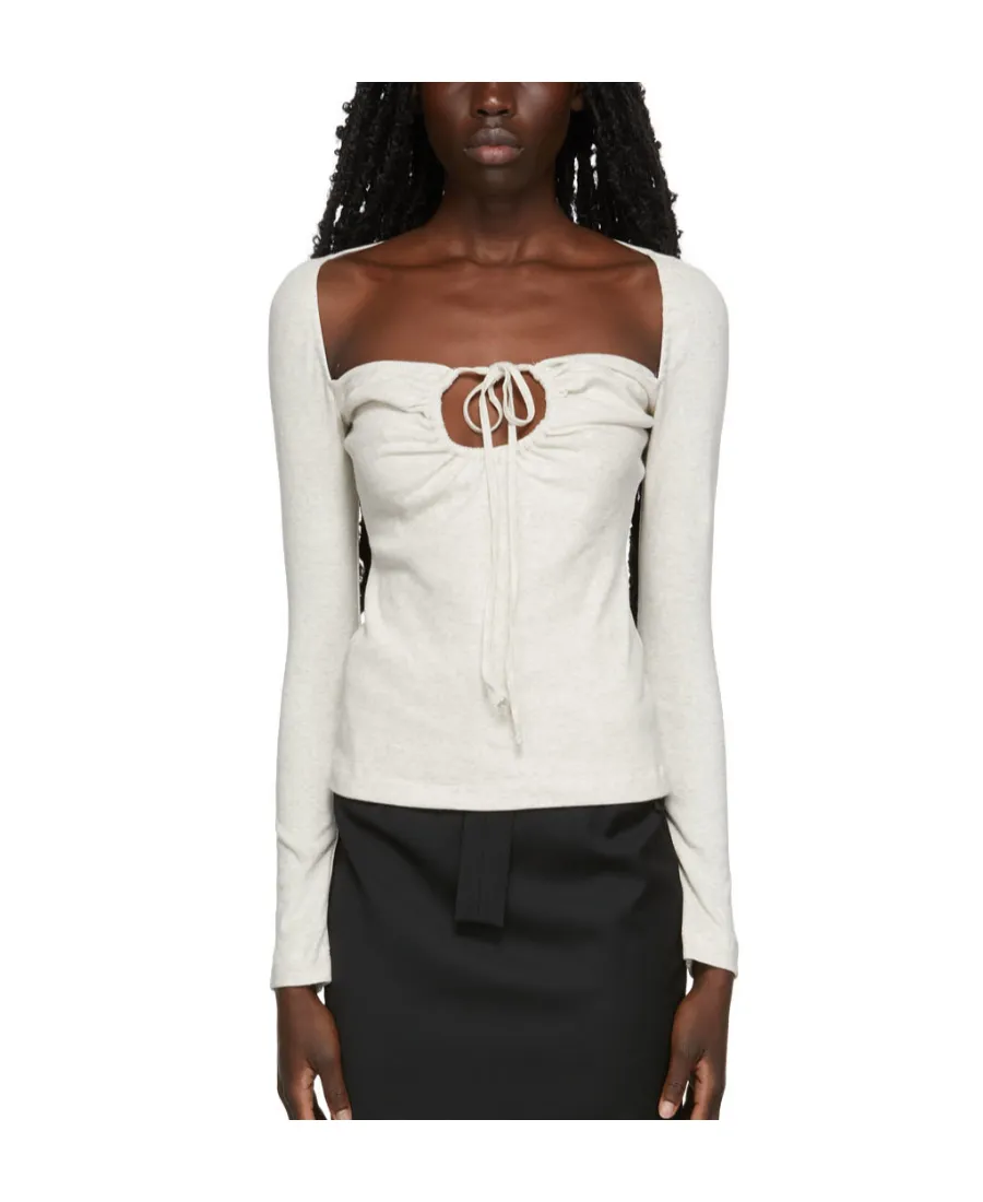 Square Collar T-Shirt