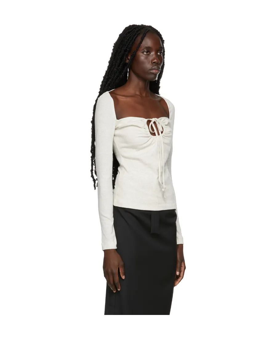 Square Collar T-Shirt