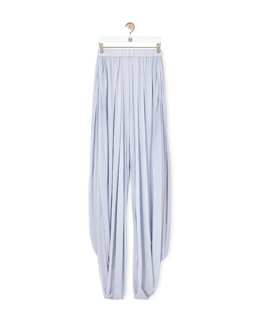 Balloon Trousers In Viscose