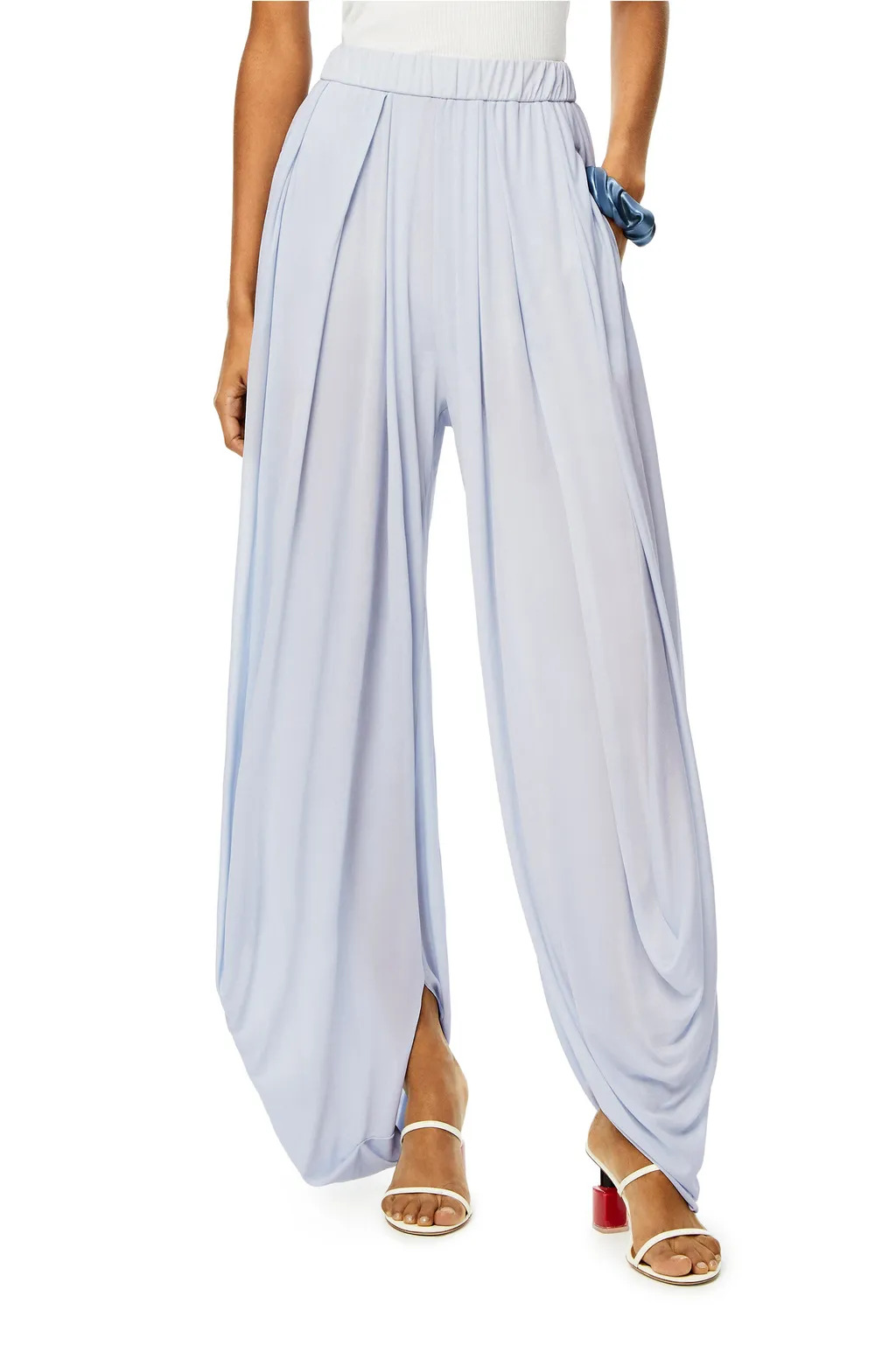 Balloon Trousers In Viscose