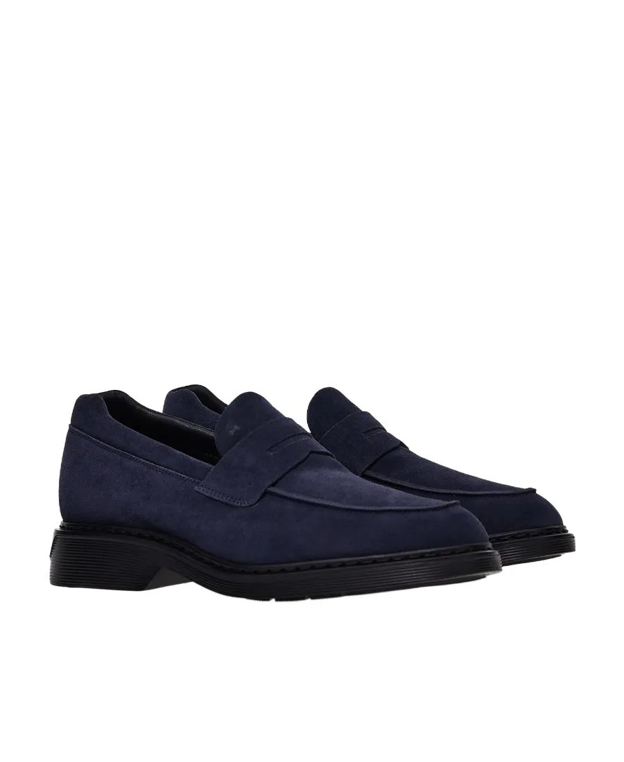 Hogan Mocassino Almond Toe Loafers