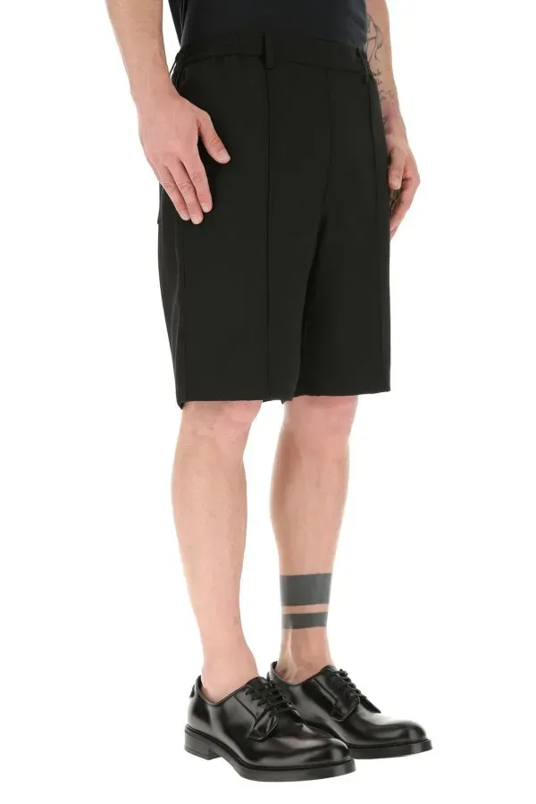 Elasticated Waistband Bermuda Shorts