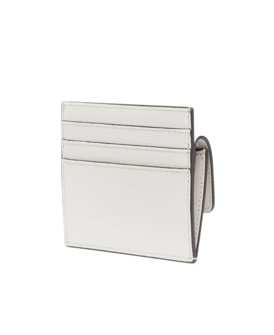 Light Grey Leather Card Holder