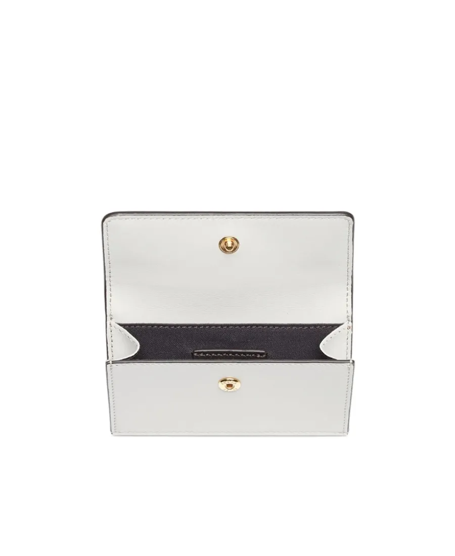 Light Grey Leather Card Holder