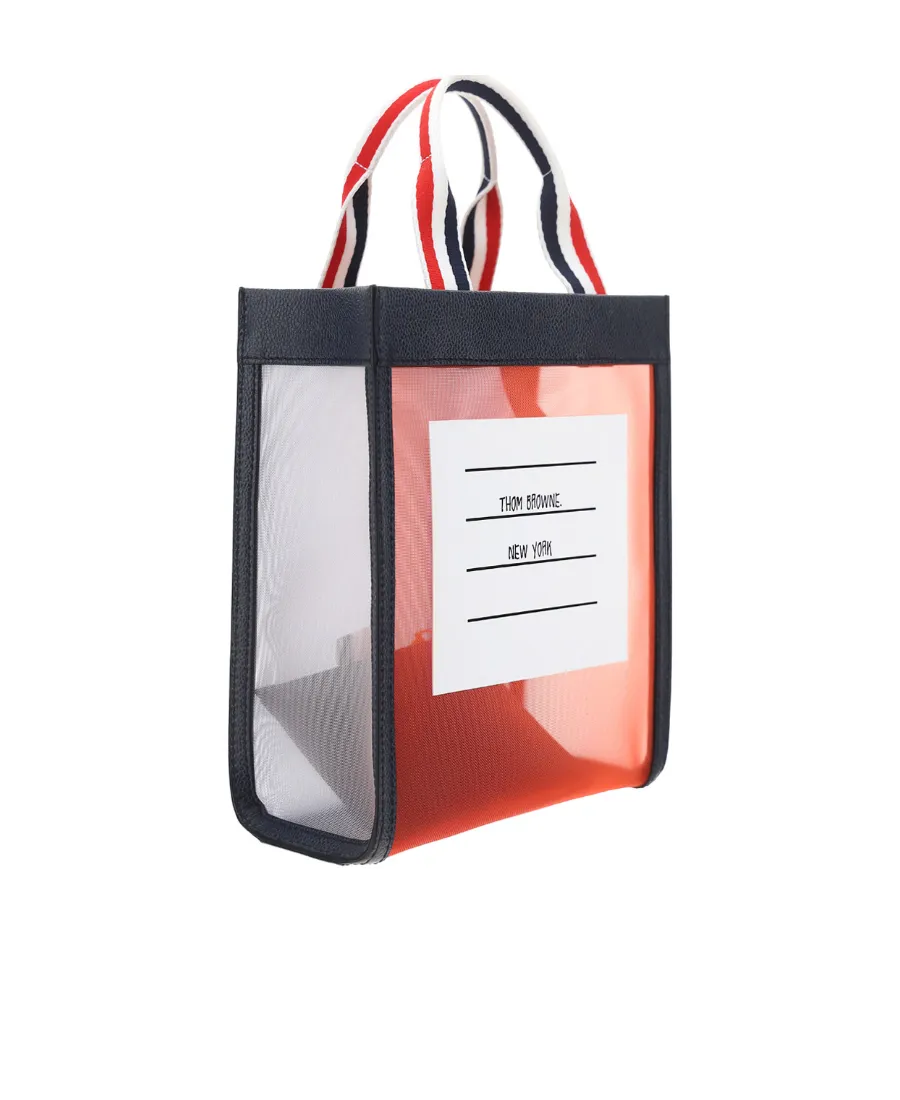 Small Rwb-Handles Tote Bag