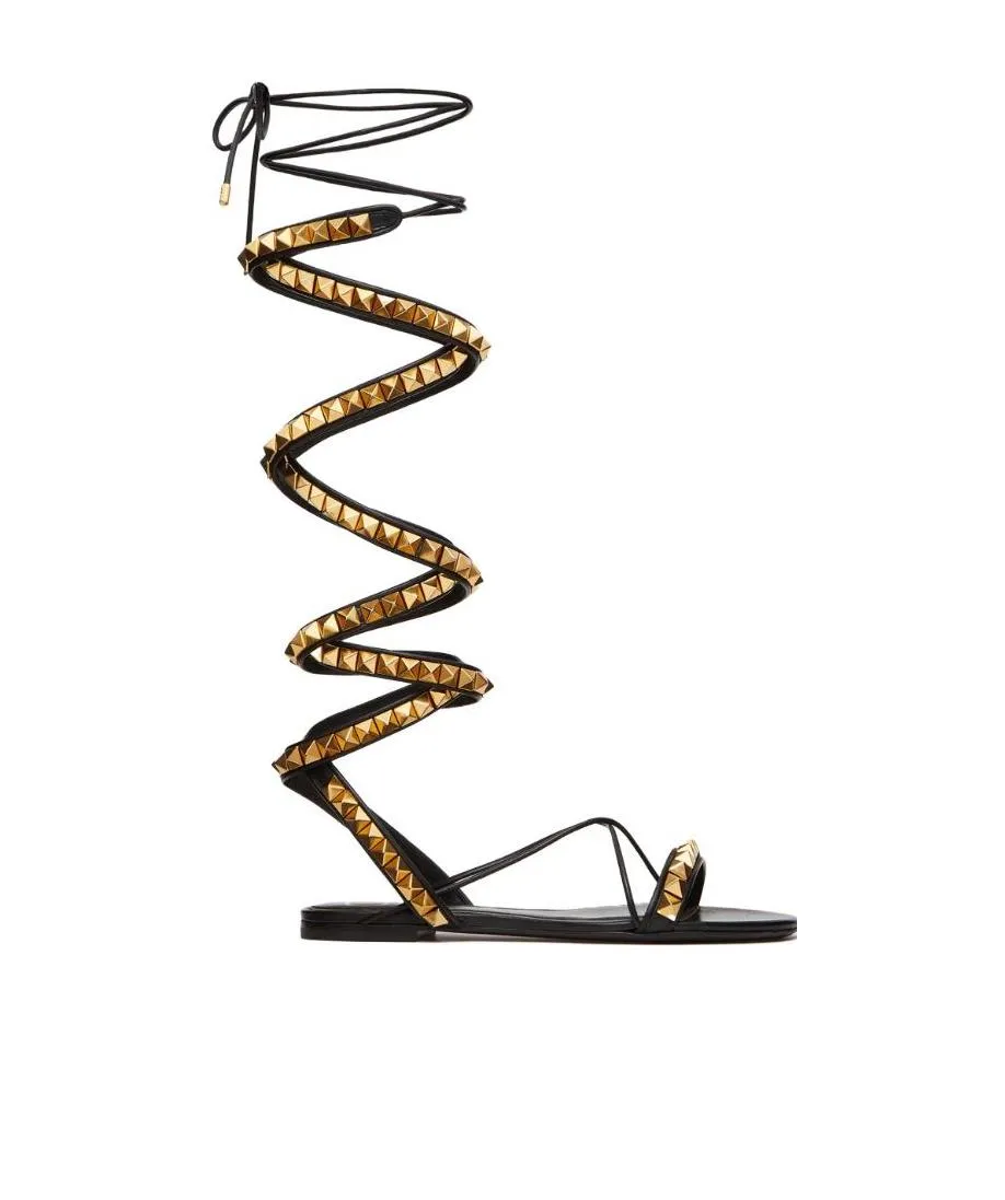 No Limit Rivet Flat Sandals