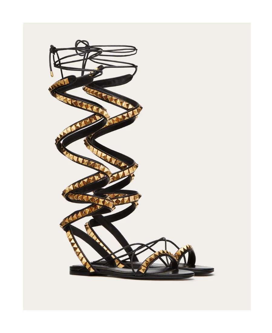 No Limit Rivet Flat Sandals