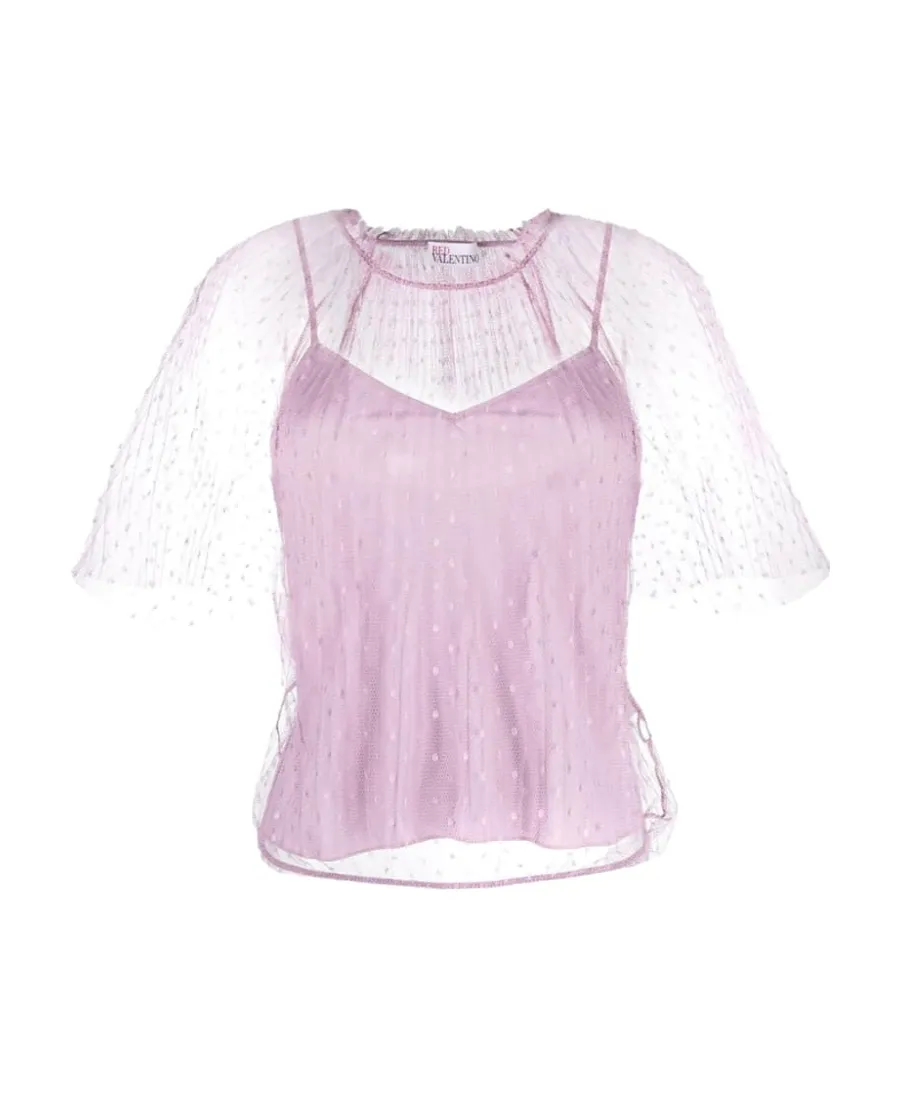 Mesh Tulle Blouse