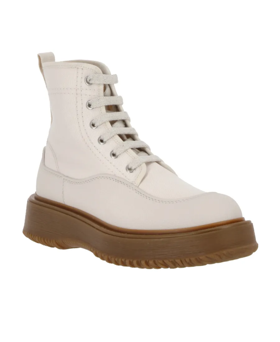 Hogan Untraditional Lace-Up Ankle Boots