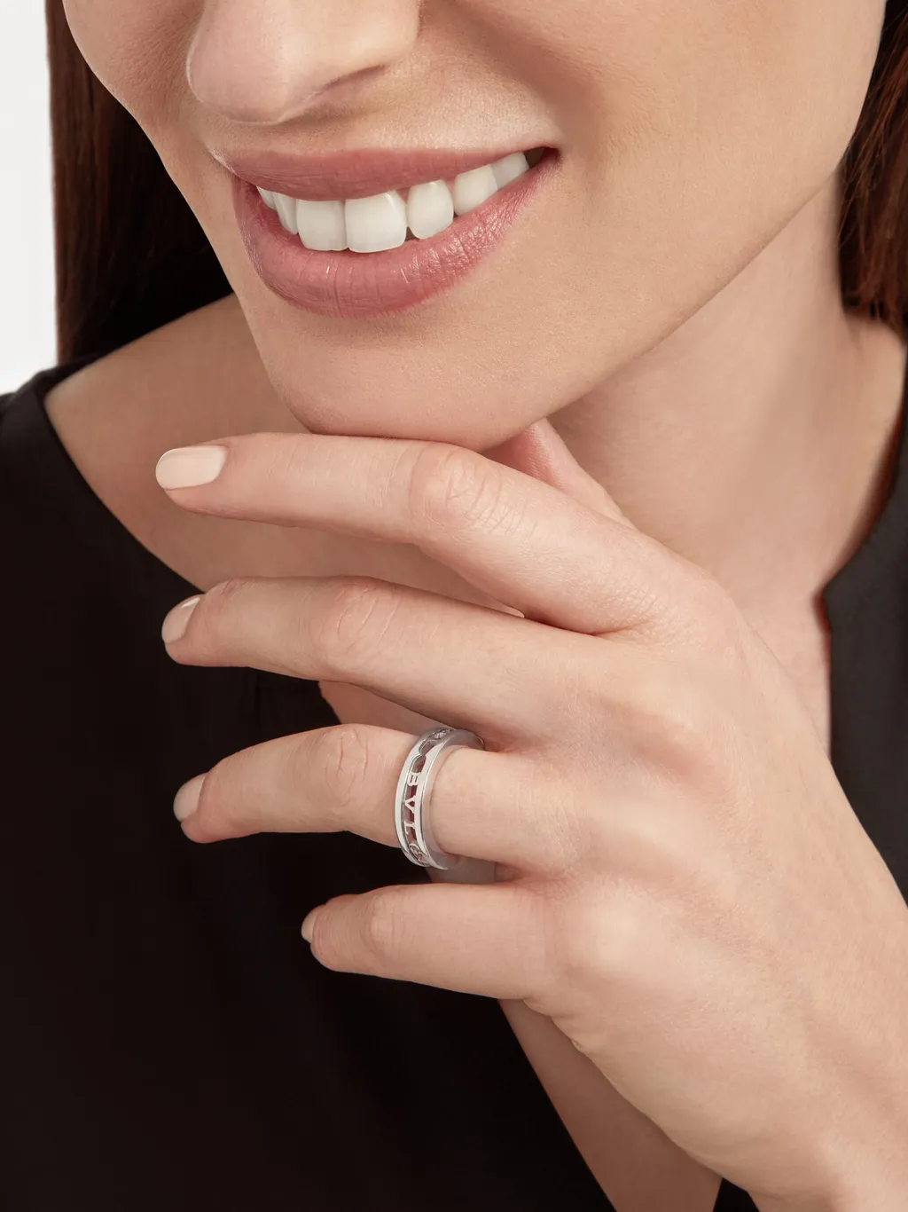 B. Zero1Logo Carved Ring