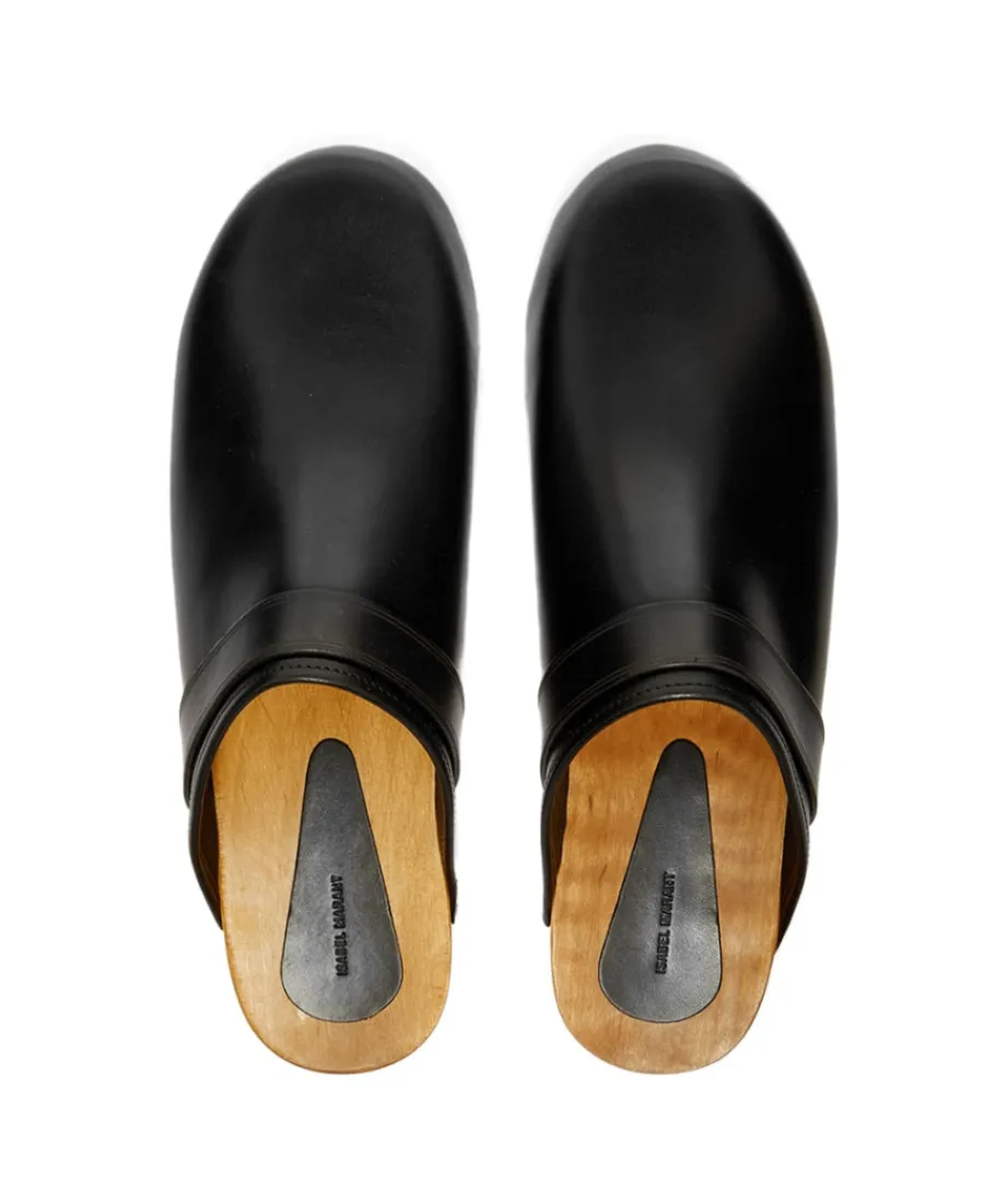 Thalie Round Toe Clogs