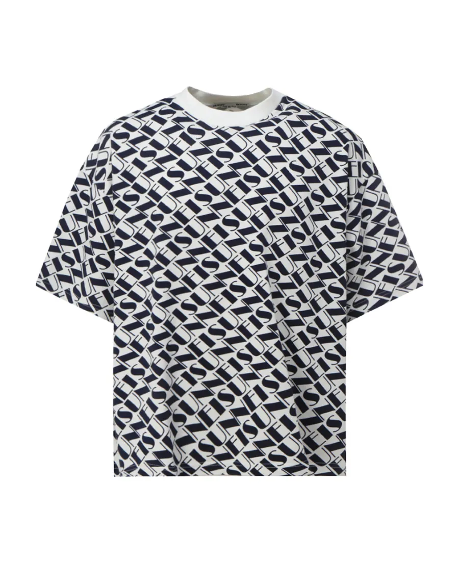 Sunnei All-Over Monogram Printed T-Shirt