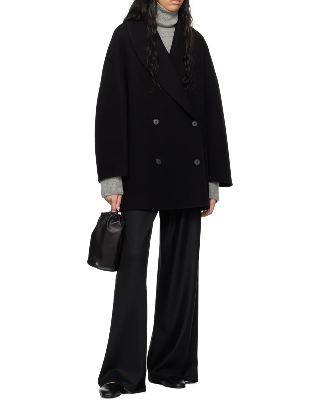 The Row Polli Double Breasted Jacket